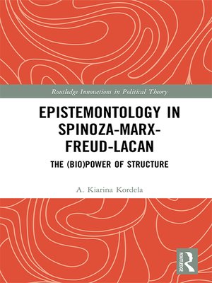 cover image of Epistemontology in Spinoza-Marx-Freud-Lacan